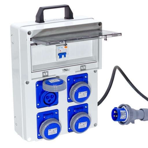 QUADRO TERMOP. 4 PRESE 2P+T 16A 230V IP67 - ElettroWatt.eu