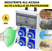 QUADRO TERMOP. 4 PRESE 2P+T 16A 230V IP67 - ElettroWatt.eu