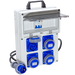 QUADRO ELETTRICO DA CANTIERE ASC 220V MONOFASE CON 4 PRESE IP67 DA 16A + FUNGO DI EMERGENZA - ElettroWatt.eu