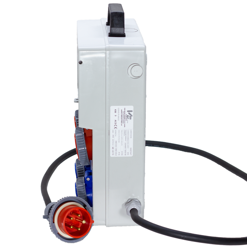 QUADRO ELETTRICO DA CANTIERE ASC 380V CON 2 PRESE 220V e 2 PRESE TRIFASE - ElettroWatt.eu