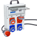QUADRO ELETTRICO DA CANTIERE ASC 380V CON 2 PRESE 220V e 2 PRESE TRIFASE + FUNGO DI EMERGENZA - ElettroWatt.eu