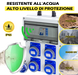 Quadro Elettrico da Cantiere ASC - con allarme di messa a terra - Distributore con 4 Prese Industriali IP67 da 16A con Differenziale da 16A - ElettroWatt.eu