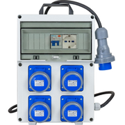 QUADRO TERMOP. 4 PRESE 2P+T 16A 230V IP67 - ElettroWatt.eu