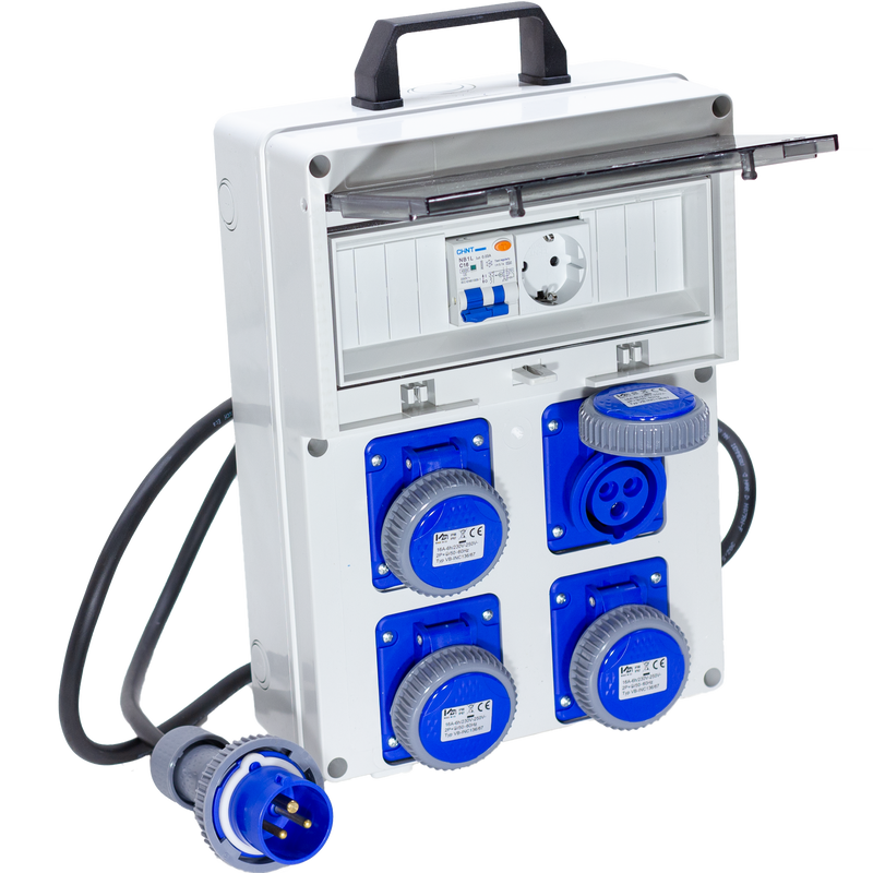 QUADRO TERMOP. 4 PRESE 2P+T 16A 230V IP67 - ElettroWatt.eu