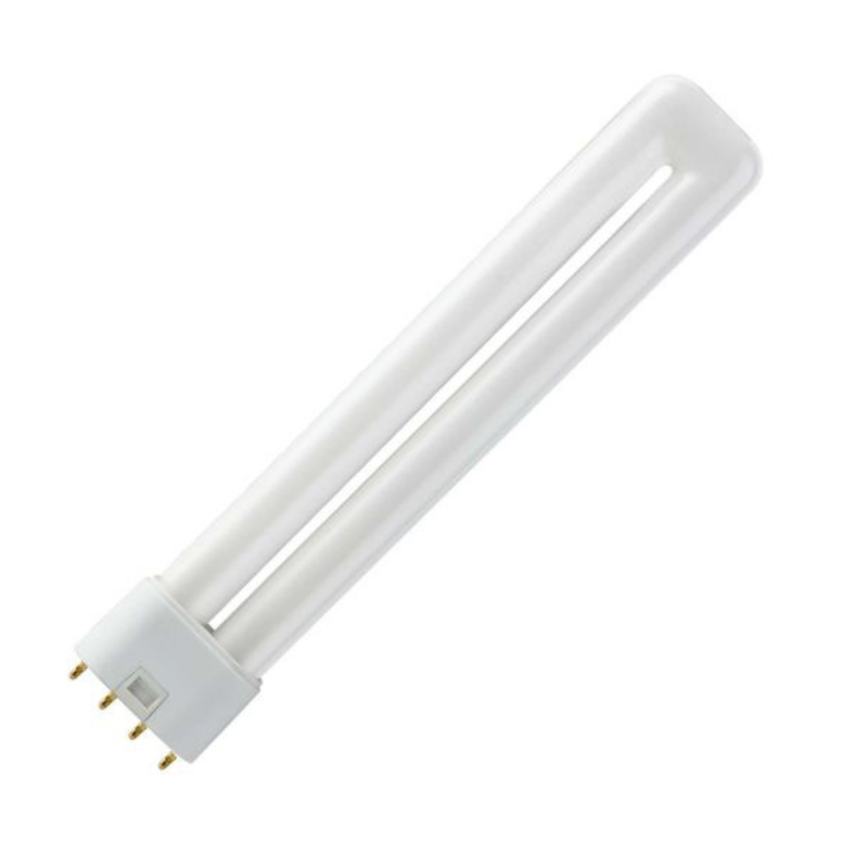 LAMPADA FLUORESCENTE 2G11 18W/840 LUCE 4000K - Elettrowatt