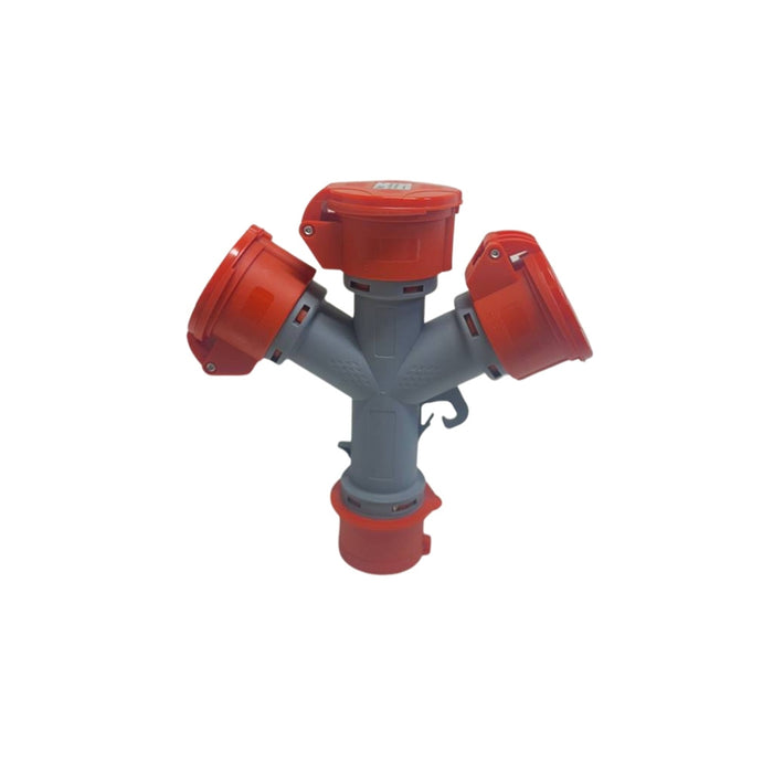 MOLTIP. SENZA CAVO 3 VIE 3P+N+T 16A 400V IP44