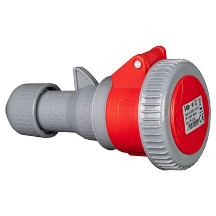 PRESA VOLANTE 3P+T 16A 400V H6 IP67