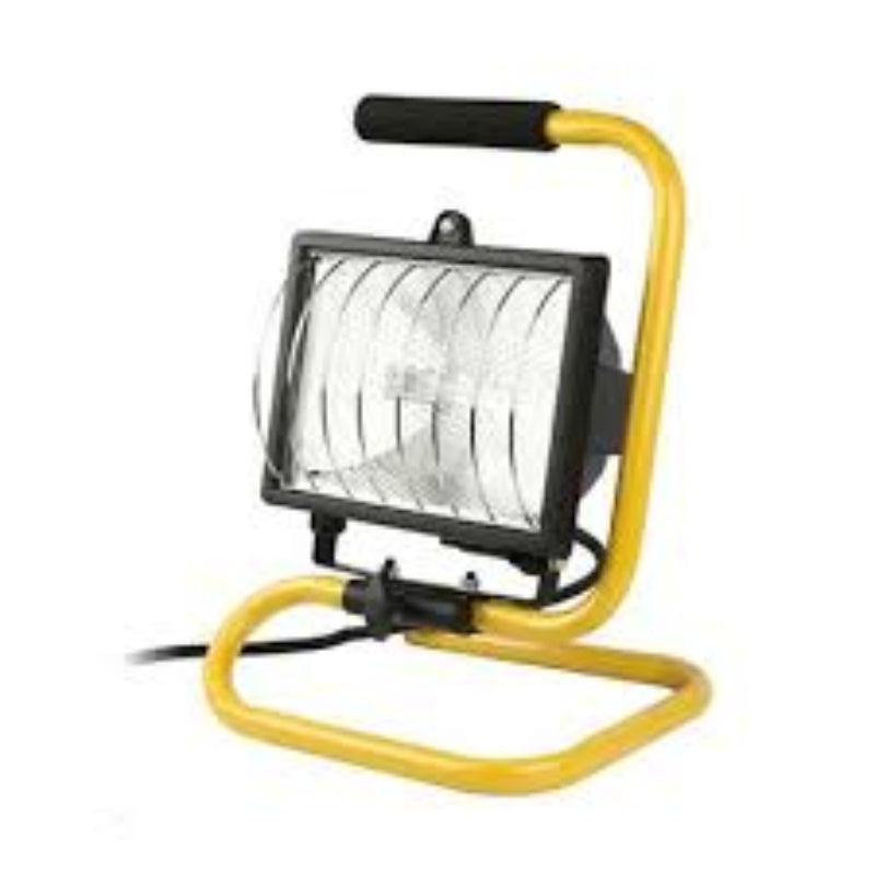 PROIETTORE ALOGENO 400W IP54 CON SPINA SCHUKO