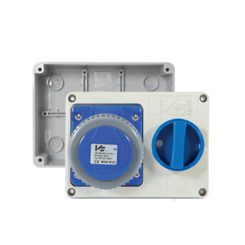 PRESA INTERBLOC 16A 2P+T 230V