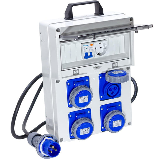 QUADRO SCHUKO PRO 4 PRESE 2P+T 16A 230V IP67 - Elettrowatt