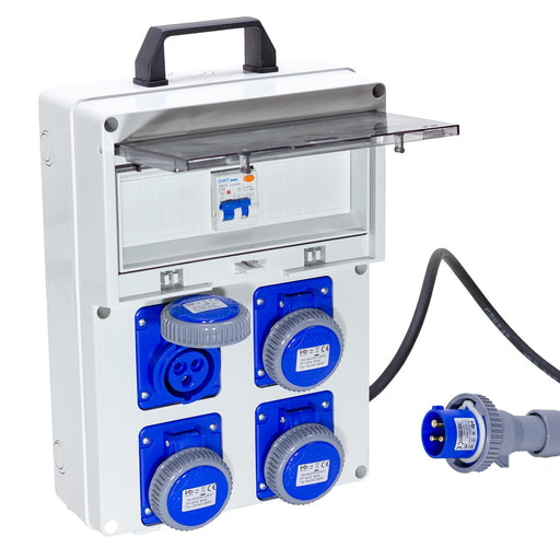 QUADRO TERMOP. 4 PRESE 2P+T 16A 230V IP67 - ElettroWatt.eu