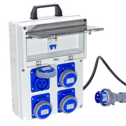QUADRO TERMOP. 4 PRESE 2P+T 16A 230V IP67 - ElettroWatt.eu