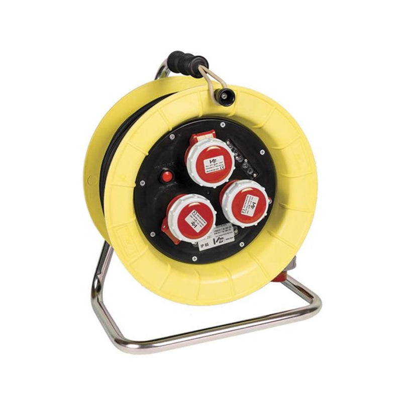 AVVOLGICAVO TERMOPL. 3P+T 16A 400V 30MT IP67 - Elettrowatt
