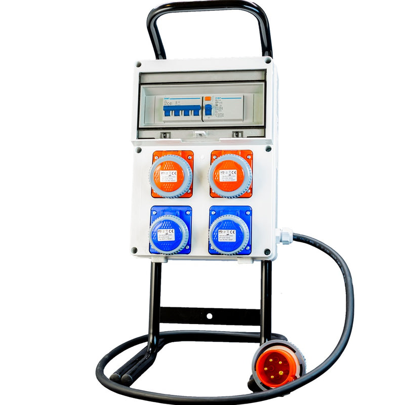 QUADRI LINEA PL 400V 16A 3P+N+T + FUNGO + CAV