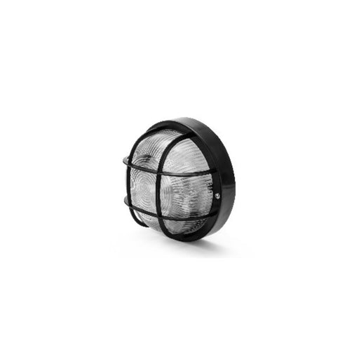 APPLIQUE IP44 E27 TONDA NERA - Elettrowatt