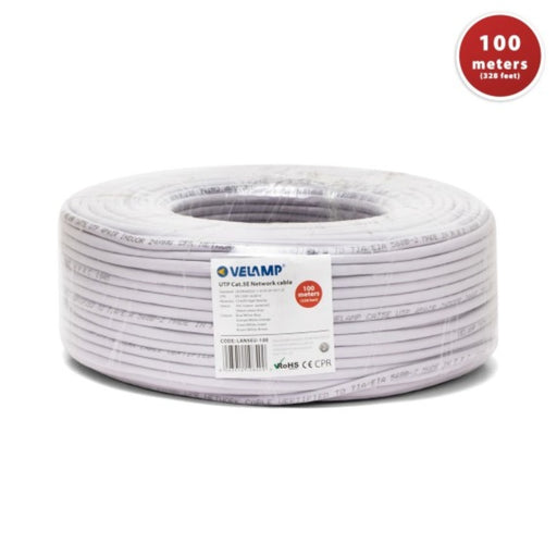 CAVO DI RETE CAT5E UTP - BOBINA DA 100 MT - Elettrowatt