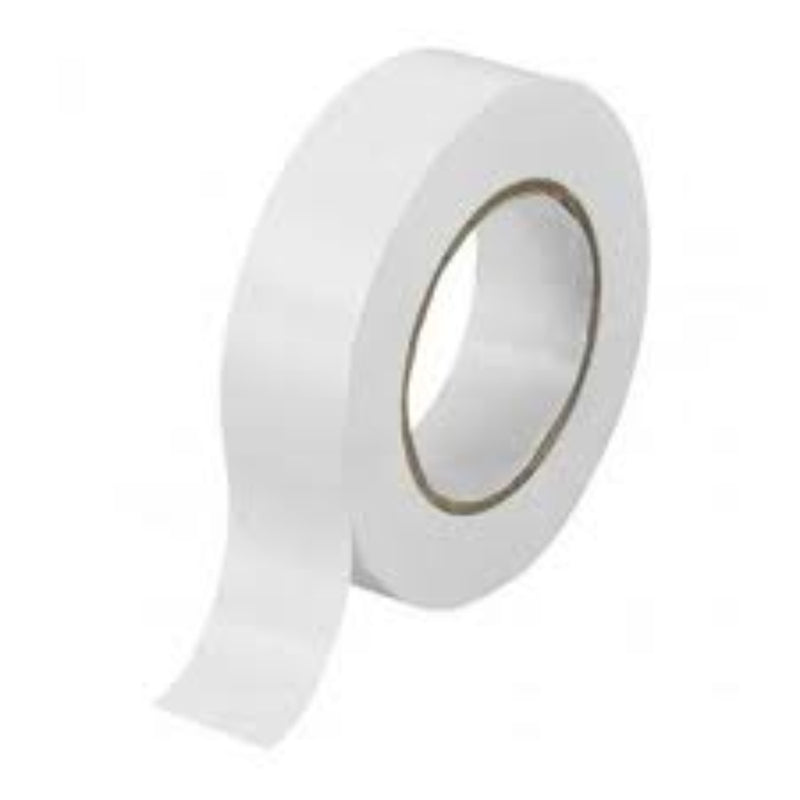 NASTRO ISOLANTE BIANCO 0.13X19X25 MT