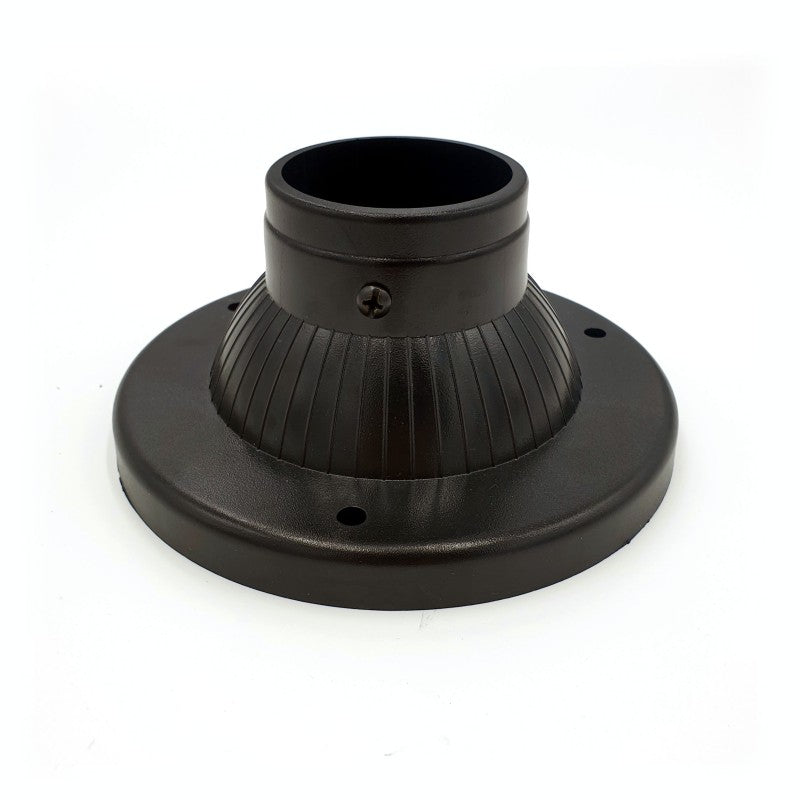 Base da pavimento per pali Ø 60mm, in ABS. Per serie APOLUX - Elettrowatt