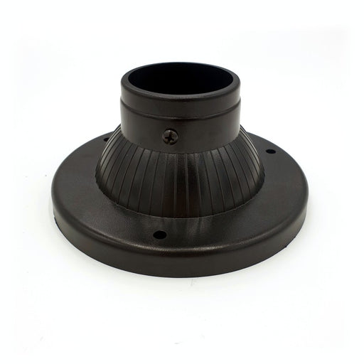 Base da pavimento per pali Ø 60mm, in ABS. Per serie APOLUX - Elettrowatt