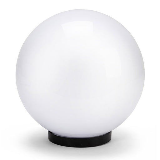 APOLUX: Sfera per esterno in PMMA, 250mm, Attacco E27, bianco - Elettrowatt