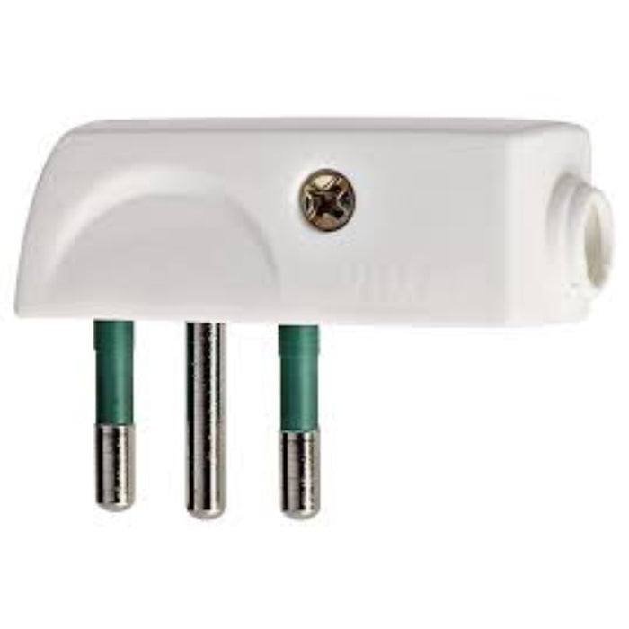 SPINA 2P+T 10A SPA11 90 BIANCO - ElettroWatt.eu