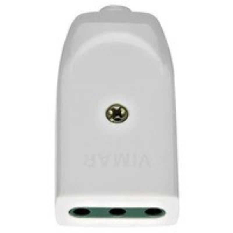 PRESA 2P+T 10A P11 ASSIALE BIANCO - ElettroWatt.eu