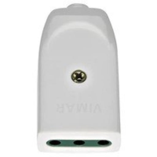 PRESA 2P+T 10A P11 ASSIALE BIANCO - ElettroWatt.eu