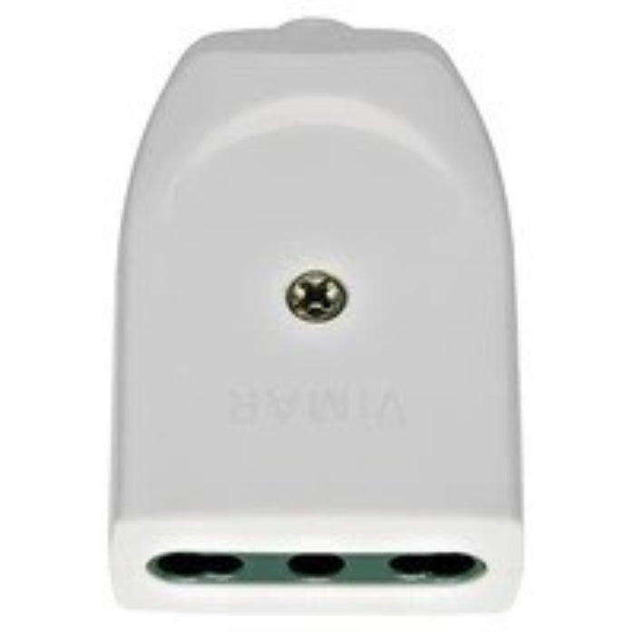 SPINA 2P+T 16A P17/11 ASSIALE BIANCO - ElettroWatt.eu
