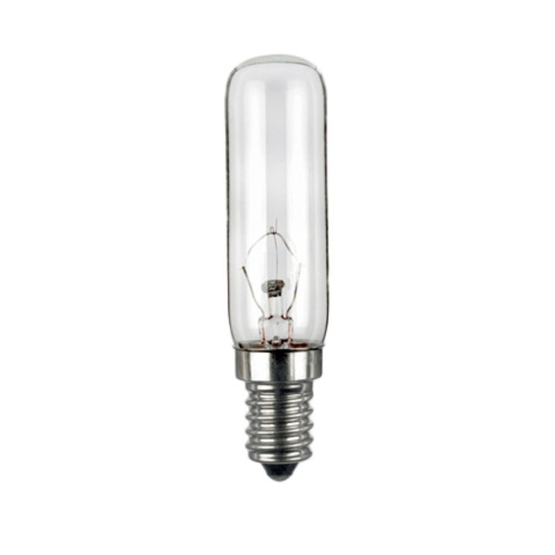 Lampadina Incandescenza E14 12Volt 25Watt TUBOLARE T25 25X85