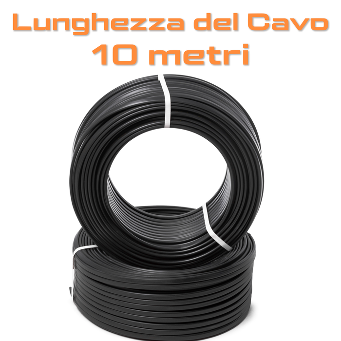 PROLUNGA ELETTRICA INDUSTRIALE 16A DA 10 METRI - CAVO IN NEOPRENE 3G2.5 - PROTEZIONE IP67 - ElettroWatt.eu