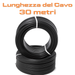PROLUNGA ELETTRICA TRIFASE 4 POLI INDUSTRIALE PROFESSIONALE DA 30 METRI - CAVO IN NEOPRENE 4G2.5 - ElettroWatt.eu