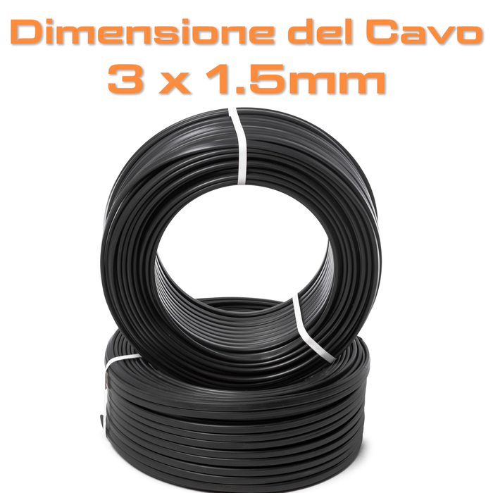 Prolunga Industriale 5 e 10 Metri - Cavo 3G1.5 - Protezione IP44 - ElettroWatt.eu