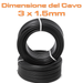 Prolunga Industriale 5 e 10 Metri - Cavo 3G1.5 - Protezione IP44 - ElettroWatt.eu