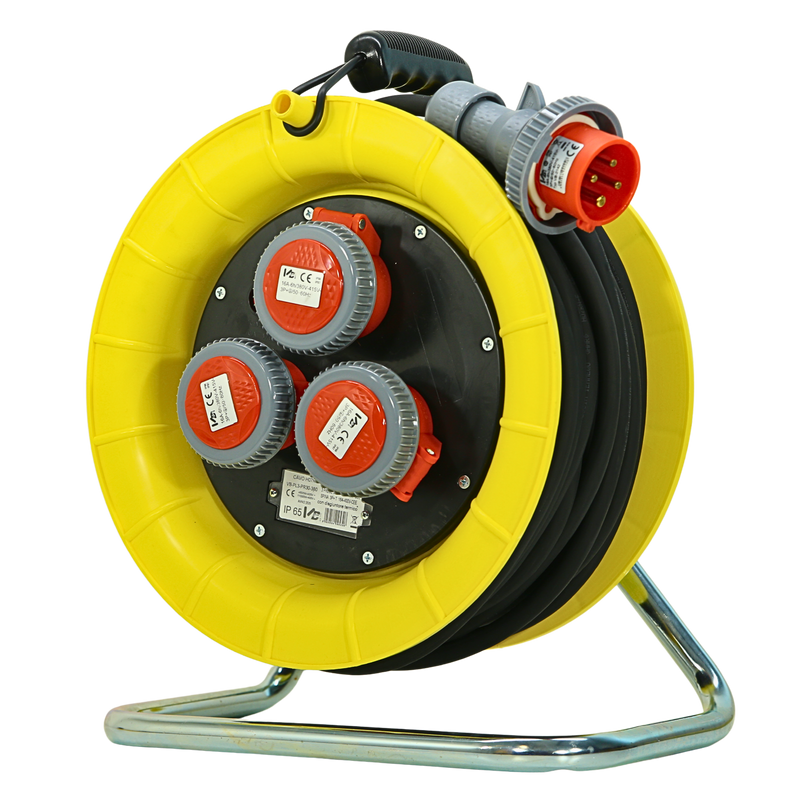 AVVOLGICAVO TERMOPL. 3P+T 16A 400V 30MT IP67