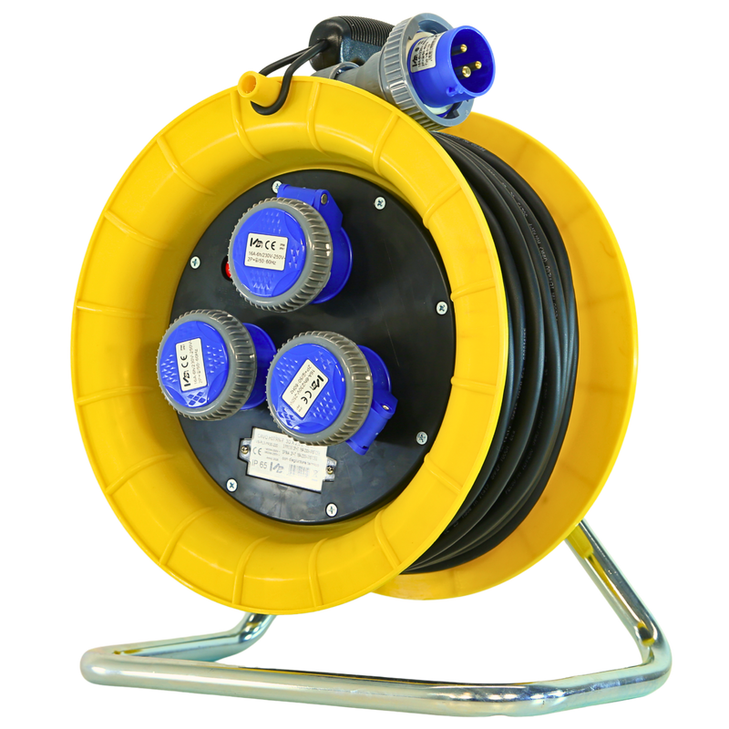AVVOLGICAVO TERMOPL. 2P+T 16A 230V 30MT IP67