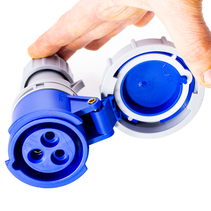 PROLUNGA ELETTRICA INDUSTRIALE 16A DA 5 METRI - CAVO IN NEOPRENE 3G2.5 - PROTEZIONE IP67 - ElettroWatt.eu