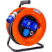 Avvolgicavo industriale IP44 - 2 prese CEE, 1 presa Schuko - 30 metri 220V - Cavo in Neoprene H07Rn-f - ElettroWatt.eu