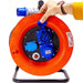 Avvolgicavo industriale IP44 - 2 prese CEE, 1 presa Schuko - 30 metri 220V - Cavo in Neoprene H07Rn-f - ElettroWatt.eu
