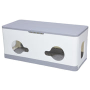 Scatola Porta Cavi in ABS super resistente, Protezione Ciabatte elettriche, sistema i cavi aggrovigliati, Sicurezza Bambini e Animali. - ElettroWatt.eu