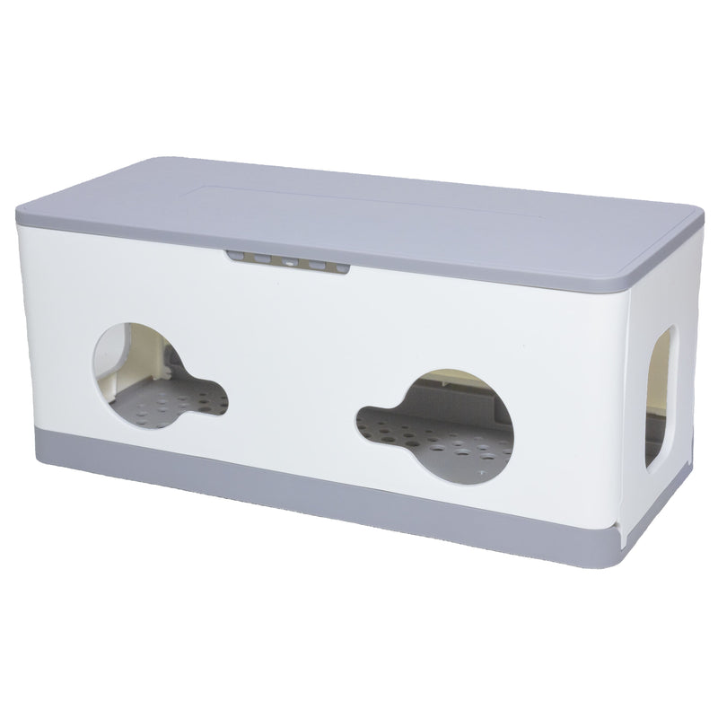 Scatola Porta Cavi in ABS super resistente, Protezione Ciabatte elettriche, sistema i cavi aggrovigliati, Sicurezza Bambini e Animali. - ElettroWatt.eu